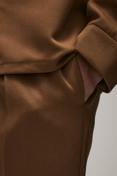 Straight Leg Twill Smart Trouser - Image 3