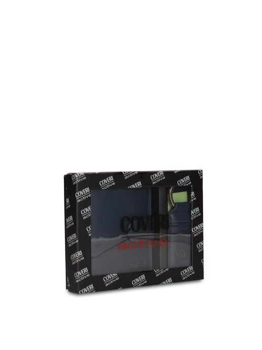 Enrico Coveri Wallet and Keychain Set Men - Image 1