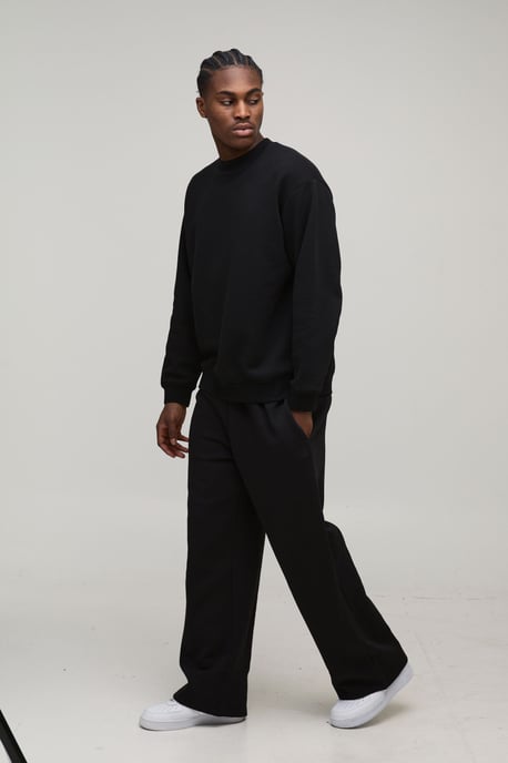 Basic Wide Leg Jogger - Image 4