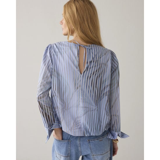 Summum 2s3450-12367 423 top flowers and stripes softblue - Image 3