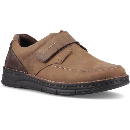 Hush Puppies Forde Klittenbandschoenen van Leer voor Mannen in Tan - Image 1