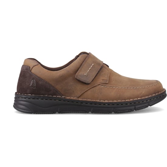 Hush Puppies Forde Klittenbandschoenen van Leer voor Mannen in Tan - Image 5