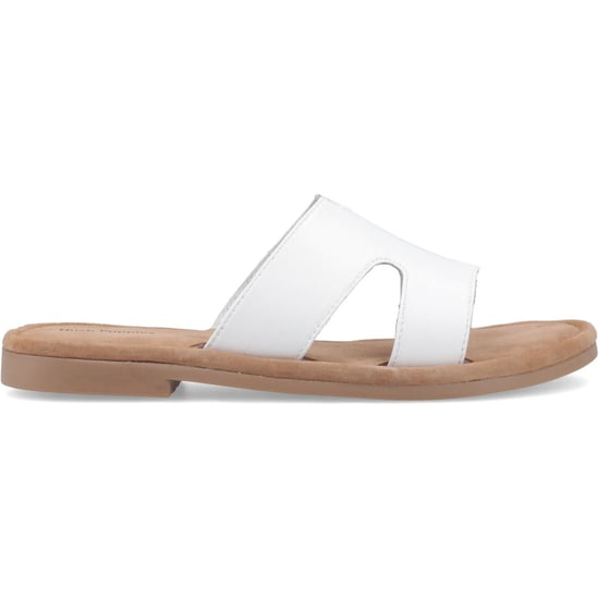 Hush Puppies Azalea Leer Dames Witte Sandalen - Image 5