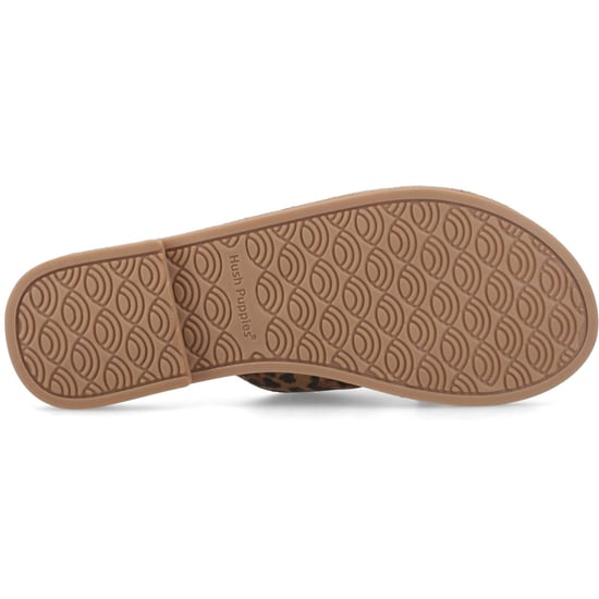 Hush Puppies Azalea Leren Dames Leopard Sandalen - Image 3