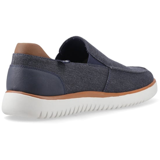 Hush Puppies Damon Slip-on Textil Herrnavy Loafers - Image 2