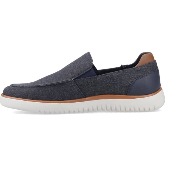 Hush Puppies Damon Slip-on Textil Herrnavy Loafers - Image 4