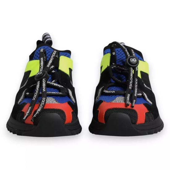 Dolce & Gabbana Multicolor Mesh Sorrento Wandelsneakers - Image 5