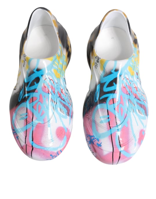 Dolce & Gabbana Multicolor Graffiti Daymaster Sneakers Schoenen - Image 3
