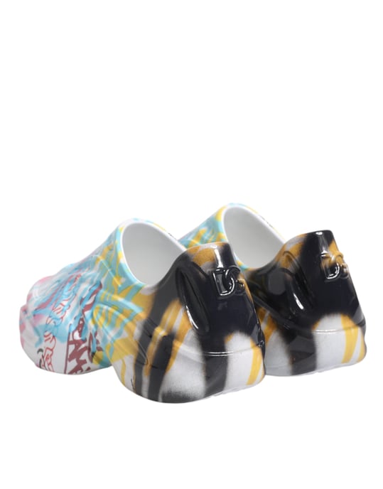 Dolce & Gabbana Multicolor Graffiti Daymaster Sneakers Schoenen - Image 5