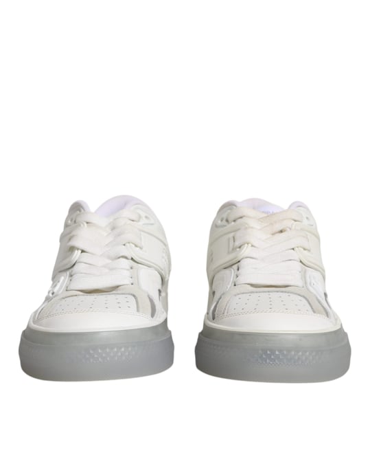 Dolce & Gabbana White DG Logo CUSTOM 2.Zero Sneakers Shoes - Image 2