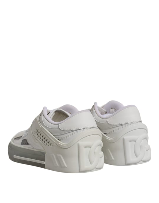 Dolce & Gabbana White DG Logo CUSTOM 2.Zero Sneakers Shoes - Image 5