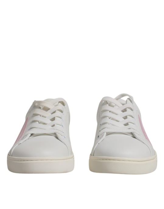 Dolce & Gabbana Vita Klassiska Kalvskinnsnikes Shoes - Image 2