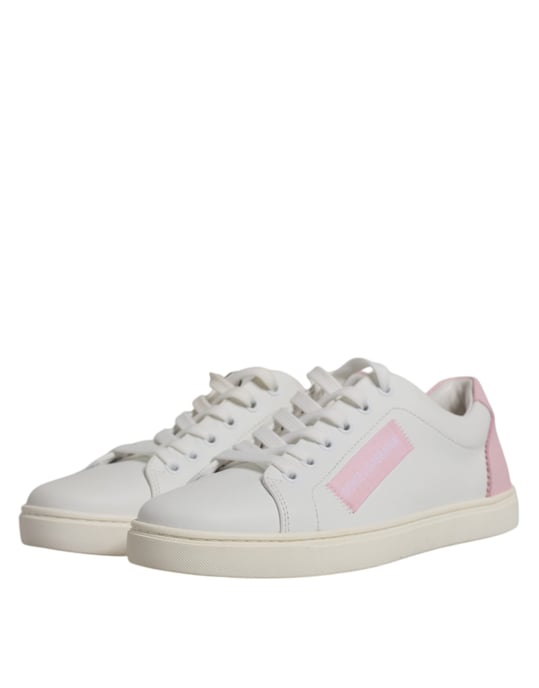 Dolce & Gabbana Vita Klassiska Kalvskinnsnikes Shoes - Image 3