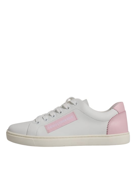 Dolce & Gabbana Vita Klassiska Kalvskinnsnikes Shoes - Image 5