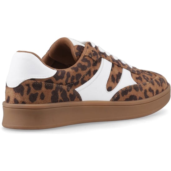 Hush Puppies Maura Textile Textile Women's Leopard Trainers - Image 2