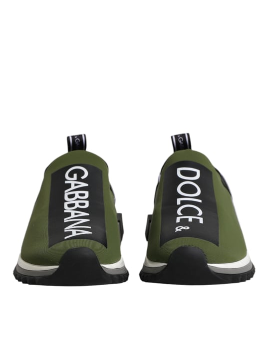 Dolce & Gabbana Groene Logo Lage Sorrento Sneakers voor Mannen - Image 2