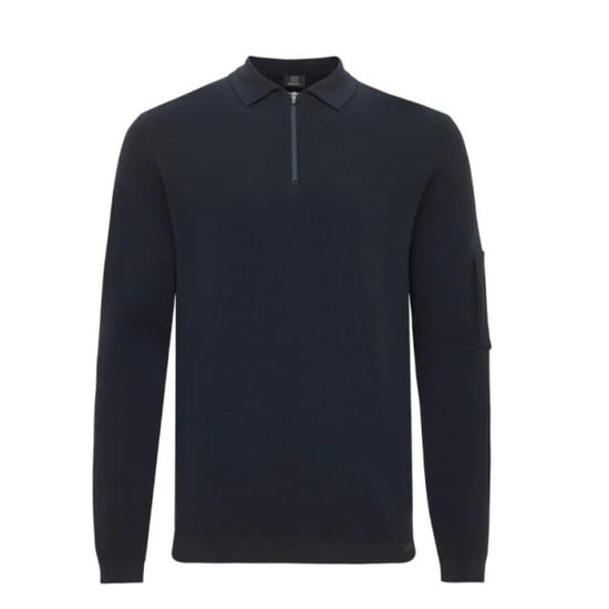 Genti Cool dry zip polo dark - Image 1