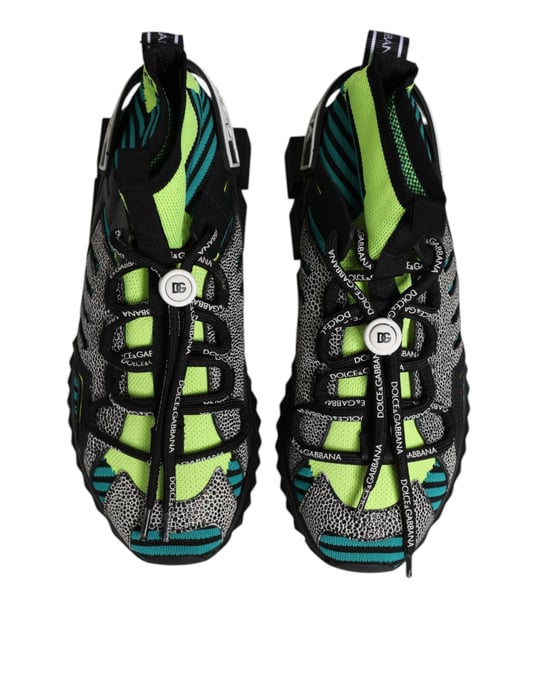 Dolce & Gabbana Multicolor Sorrento Sokken Heren Sneakers Schoenen - Image 3