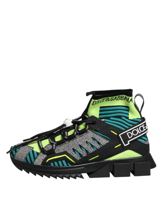 Dolce & Gabbana Multicolor Sorrento Sokken Heren Sneakers Schoenen - Image 6