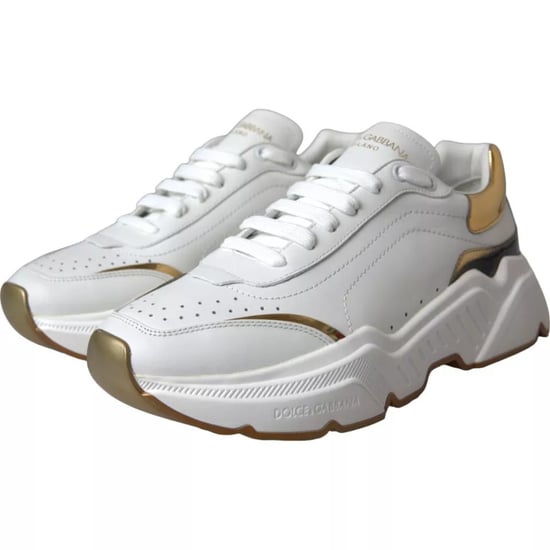 Dolce & Gabbana White Gold DAYMASTER Leren Sneakers voor Heren - Image 2