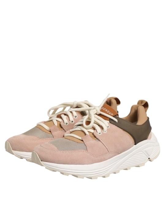 Dondup Multicolor Suède Lage Dames Sneakers Shoes - Image 4