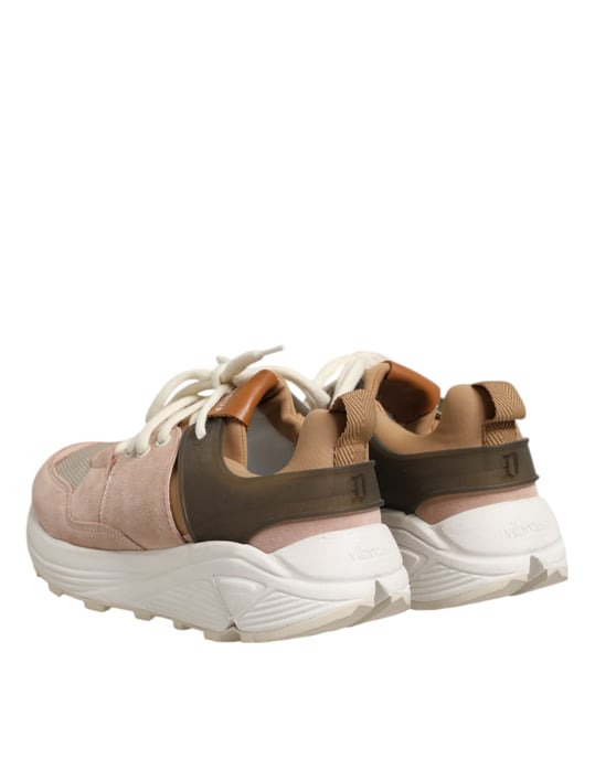 Dondup Multicolor Suède Lage Dames Sneakers Shoes - Image 5