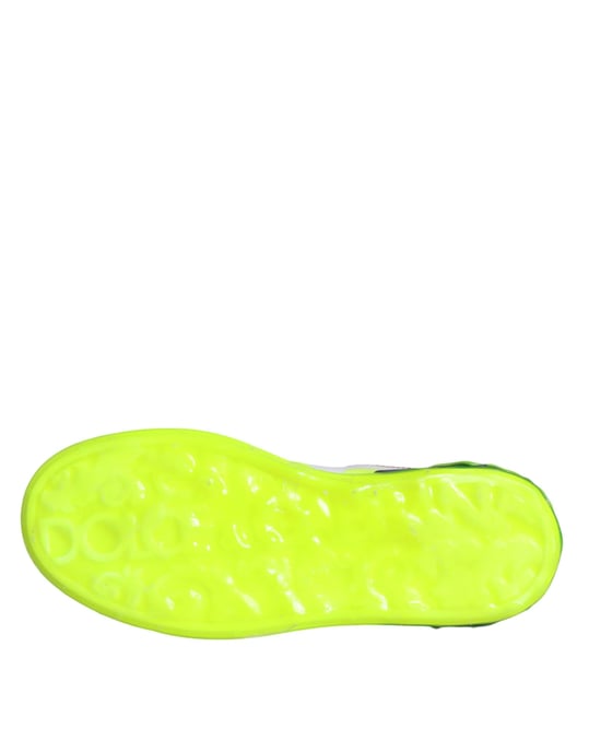 Dolce & Gabbana Vita Läder Portofino Låga Sneakers Skor - Image 6