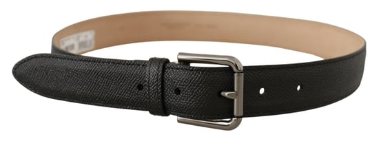 Dolce & Gabbana Zwarte Kalfslederen Bruine Achterband Belt - Image 3