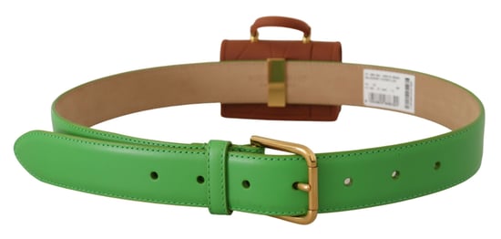 Dolce & Gabbana Groene Leren Devotie Hart Micro Tas Hoofdtelefoon Riem - Image 5