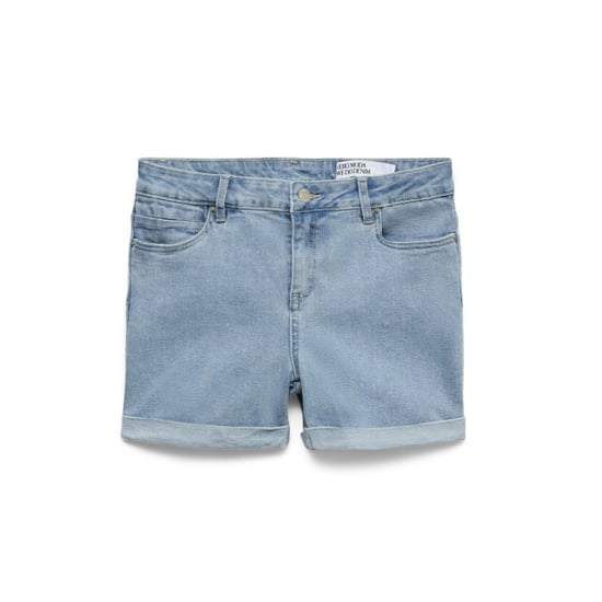 Vero Moda Vmluna mr fold shorts mix ga noos blue denim - Image 1