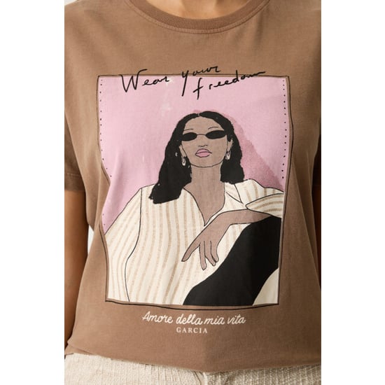 Garcia Jeans T-shirt ss front print - - Image 2