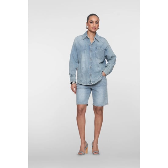 Geisha 61049-10 830 jeans shorts stones bleached denim stones - Image 5