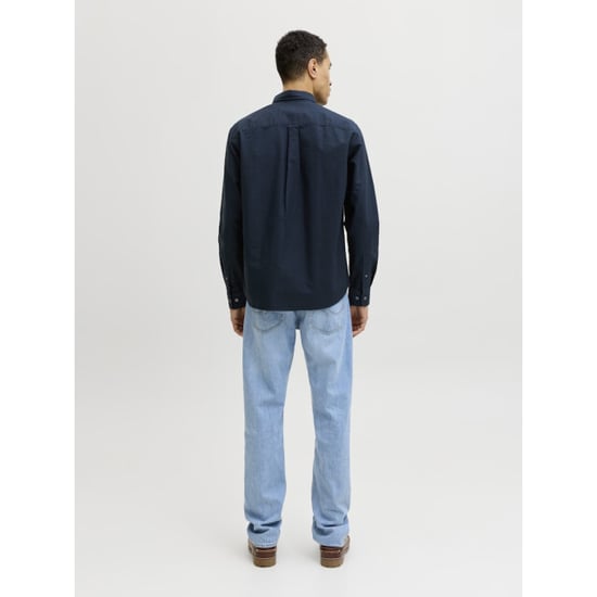 Jack & Jones Jprbluharvey oxford ls shirt sn navy - Image 5
