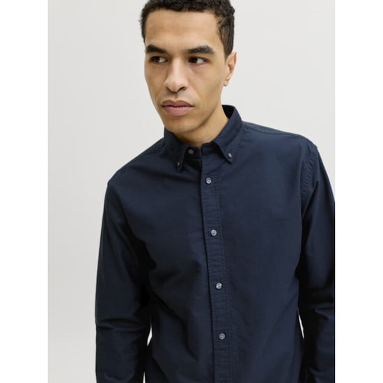 Jack & Jones Jprbluharvey oxford ls shirt sn navy - Image 6