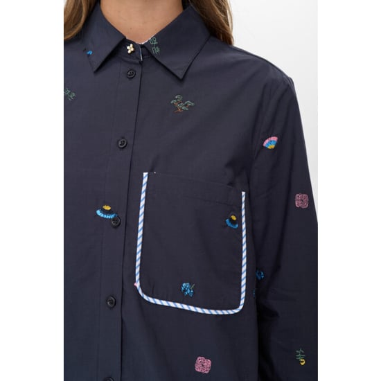 Nümph Nuchiro blouse 705906-sapphire - Image 3