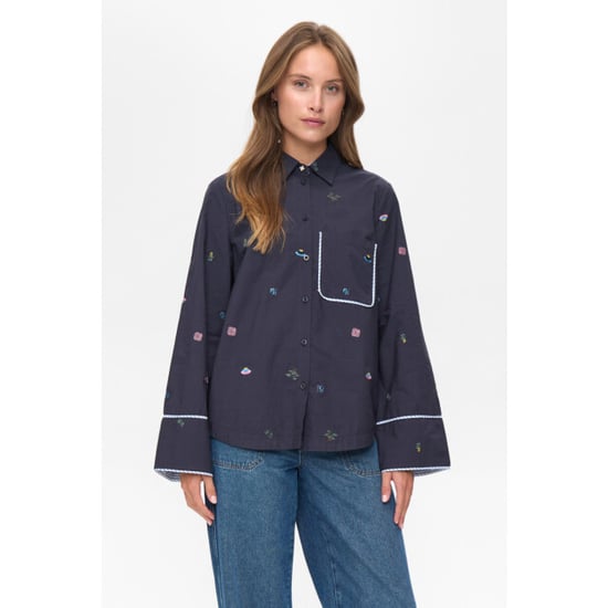 Nümph Nuchiro blouse 705906-sapphire - Image 4