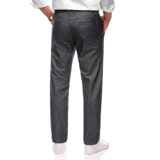 Edoti Style italia herenbroek chino donker grijs stijvol lengte 33 - Image 2
