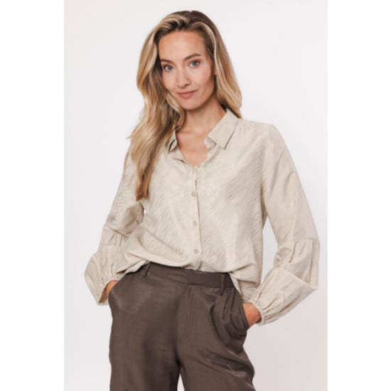 Poools Blouse jaquard 433174- - Image 3