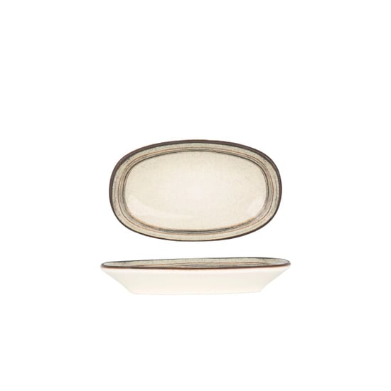 Bonna Serveerschaal cortado porselein 19x11 cm set van 2 - Image 1