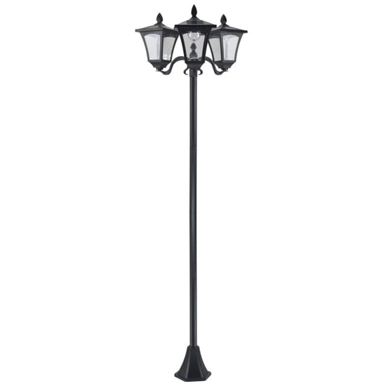 4goodz Tuinlantaarn solar 3-vlammige 182.5cm ip44 voor tuin - Image 1