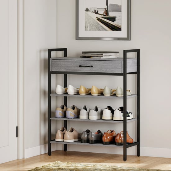 4goodz 4-laags schoenenrek voor maximaal 9 paar schoenen - Image 6