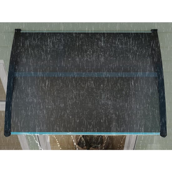 4goodz Deurluifel afdak 75x100 cm overkapping polycarbonaat - - Image 2