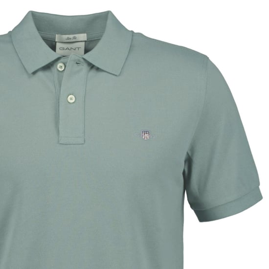 Gant Slim Shield Pique Polo Polo Shirt - Image 2