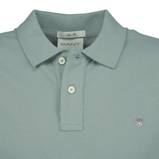 Gant Slim Shield Pique Polo Polo Shirt - Image 3
