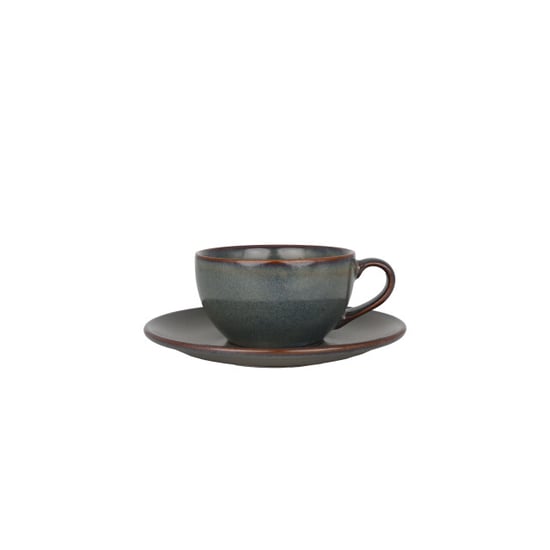 Bonna Koffie kopjes & schotel gloire porselein set van 6 - Image 1