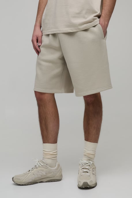 Basic Baggy Fit Jersey Short - Image 1