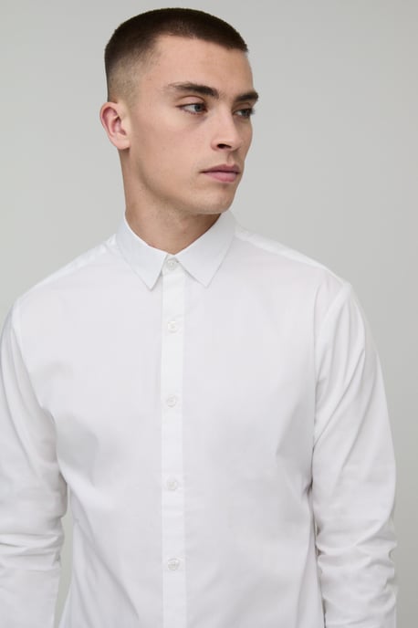 Stretch Fit Long Sleeve Shirt - Image 3
