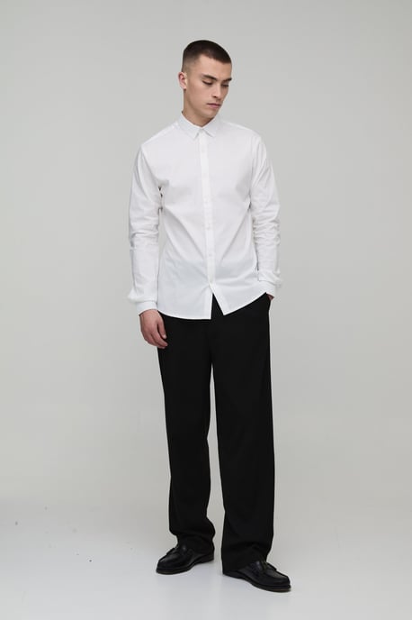 Stretch Fit Long Sleeve Shirt - Image 4