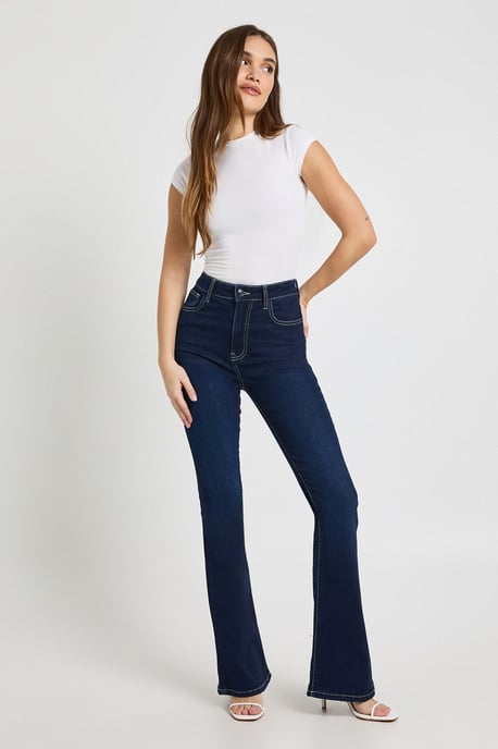 High Waist Booty Lifting Flared Jean - Image 1