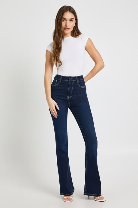High Waist Booty Lifting Flared Jean - Image 3